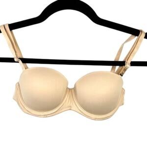 Victoria's Secret Size 32A Beige "PINK" Wear Everywhere Push-Up Bra NEW